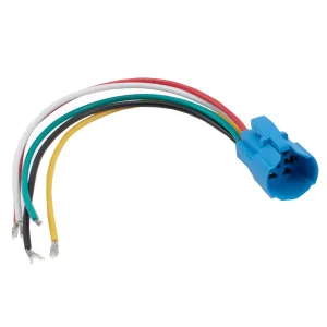 5-contact Socket with Leads for 16 mm Pushbuttons/Switches