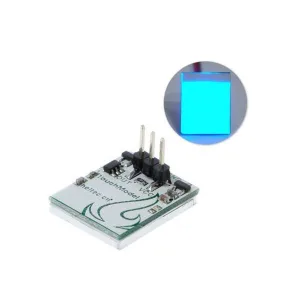 Capacitive touch switch with blue LED