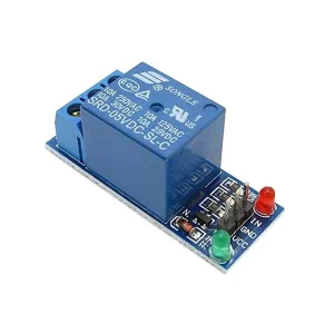 1-relay module 5 Vdc, low-level trigger (assembled)