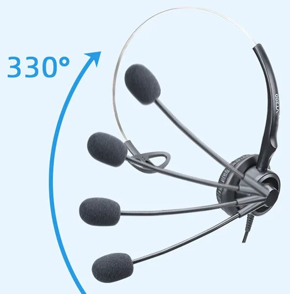 Telephone Headset with Microphone and Volume Control - Image 4