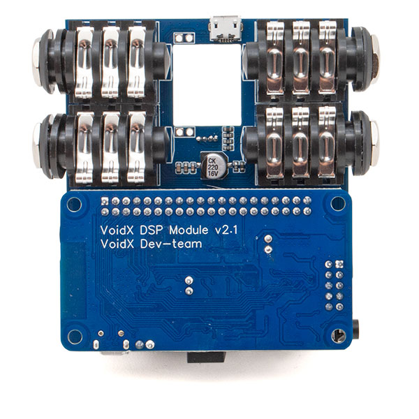 Mini Stomp-X Dev Board - Demo board for the VOIDXDSP module