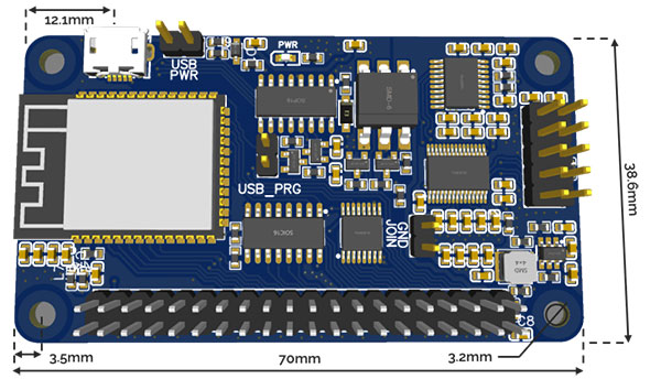 ESP32 module for audio applications