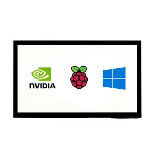 Capacitive 10.1" Touch Screen Display with Audio Output - 1024x600 pixels