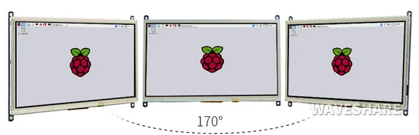 10" resistive touchscreen display - 1024x600 pixels - Image 4