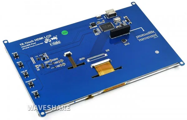 10" resistive touchscreen display - 1024x600 pixels - Image 3