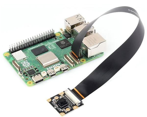 8MP IMX219 camera module for Raspberry Pi 5 - 79.3° wide angle, CSI compatible