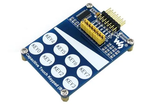 Touch Keypad Board, 8 Keys and 1 Slider - Image 1
