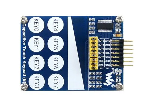 Touch Keypad Board, 8 Keys and 1 Slider - Image 3