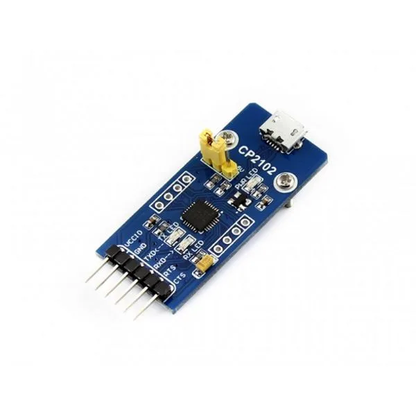 UART module with CP2102 chip and micro USB port - Image 1