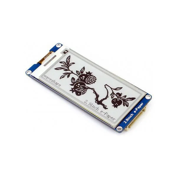 EPAPERUART 2.9 inch e-Paper module 296x128 - Image 1