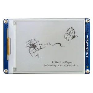EPAPERUART 4.3 inch e-Paper module 800x600