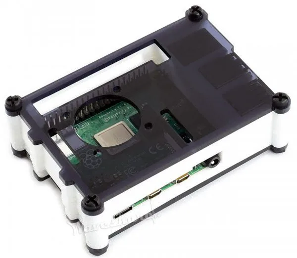Case set for Raspberry Pi 4, with heatsinks and fan - Image 5