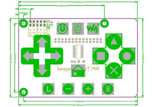 16-Key Touch Keypad for Raspberry Pi - Image 3