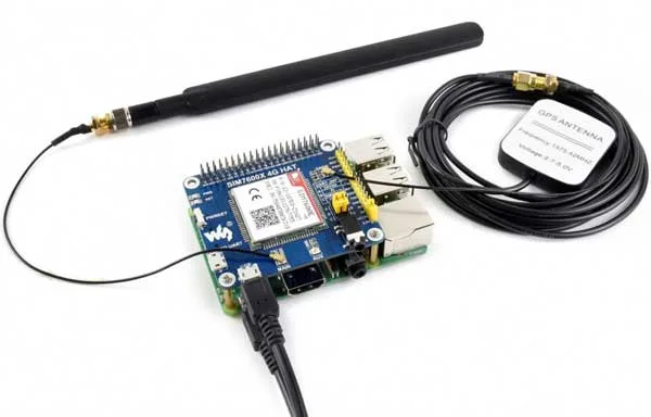 GSM/GPS/GPRS Shield for Raspberry Pi - SIM7600E-H - Image 4