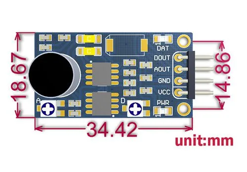 Microphone Amplifier Board with Analogue and Digital Output - Image 6