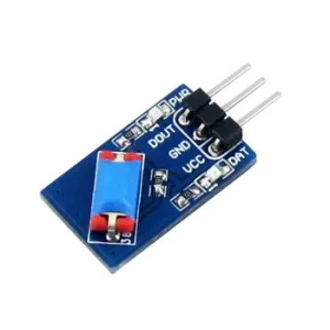 Motion sensor board with mercury switch