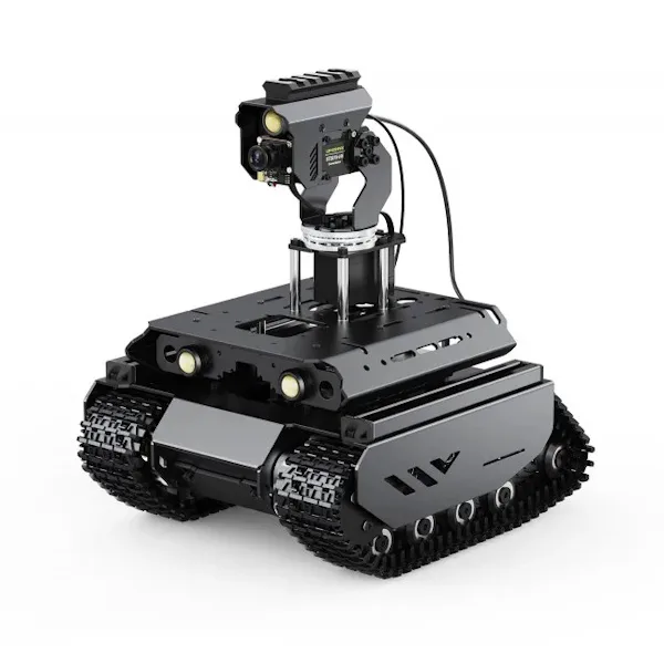 Off-Road Tracked Robot with Dual ESP32 & Raspberry Pi 5 Controller - Image 1