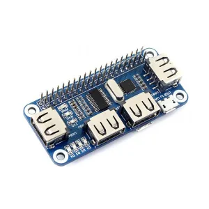 4-port USB Hub for Raspberry Pi