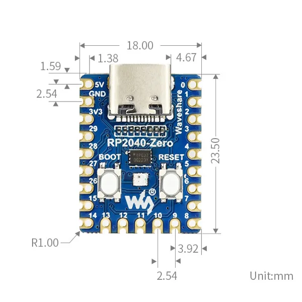 RP2040 Mini Development Board - Image 3