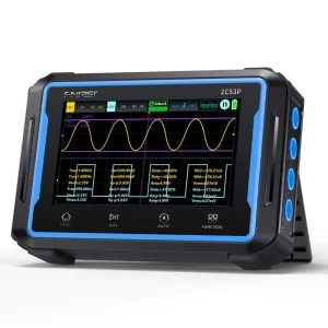 3-in-1 Handheld Oscilloscope with Multimeter and Signal Generator