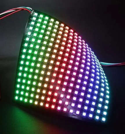 16x16 WS2812B Neopixel LED Panel - Flexible - Image 1