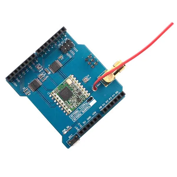 433 MHz LoRa Shield for Arduino/Fishino - Assembled - Image 1