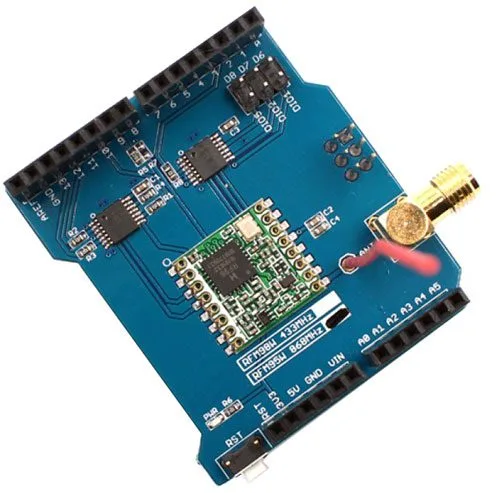 LoRa Shield 868 MHz for Arduino/Fishino - Assembled - Image 1