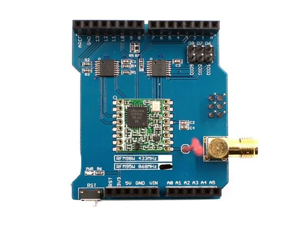LoRa Shield 868 MHz for Arduino/Fishino - Assembled - Image 3