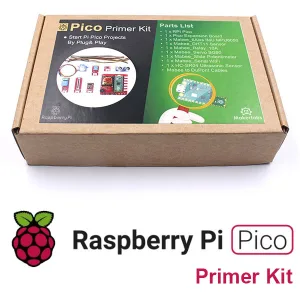 Raspberry Pi Pico Primer Kit - Plug&Play Sensors and Actuators
