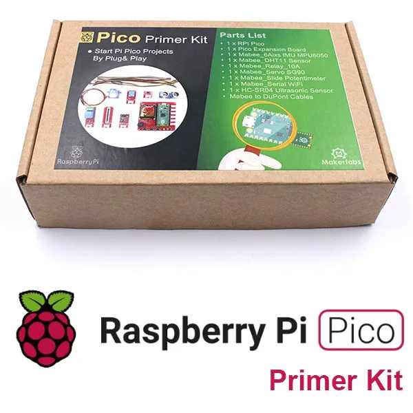 Raspberry Pi Pico Primer Kit - Plug&Play Sensors and Actuators - Image 1