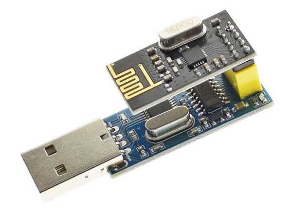 USB adapter for NRF24L01 module + module