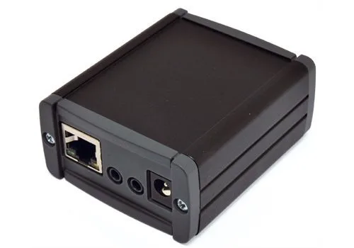 Black aluminium enclosure for FT1185M (audio distribution over Ethernet network) - Image 3
