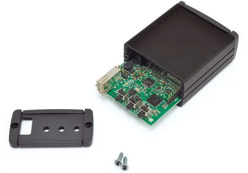 Black aluminium enclosure for FT1185M (audio distribution over Ethernet network) - Image 4