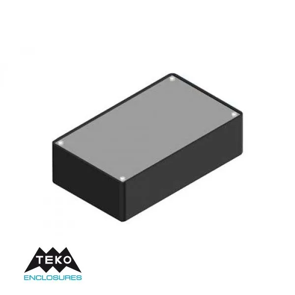 Coffer A/7 Plastic Enclosure, Black - Image 1
