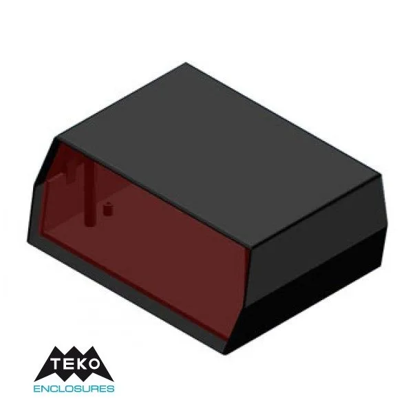 TEKO D12 Black Plastic Enclosure - Image 1