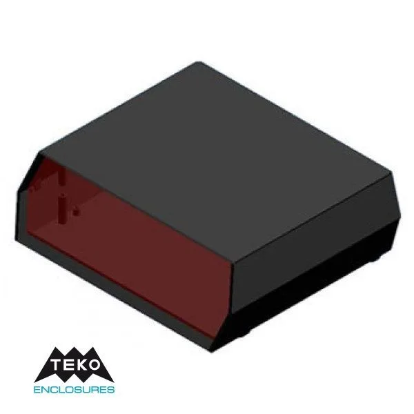 TEKO D14 Black Plastic Enclosure - Image 1