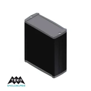 TEKAL21.29 Black Aluminium Enclosure