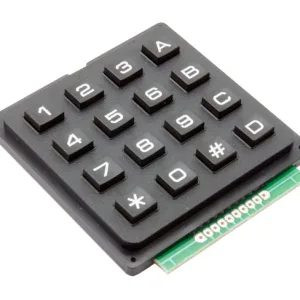 4x4 telephone-style matrix keypad