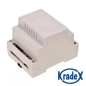 Plastic DIN Rail Enclosure - 64.7x69.7x89.3 mm