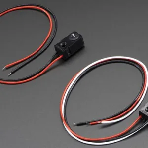 IR beam break barrier with 2 sensors