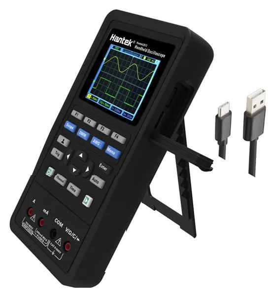 2CH 70 MHz oscilloscope + waveform generator + multimeter - Image 6