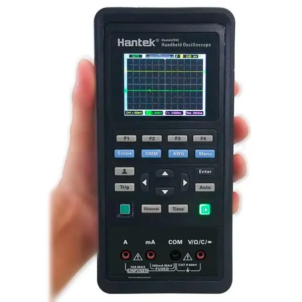 2CH 70 MHz oscilloscope + waveform generator + multimeter - Image 1