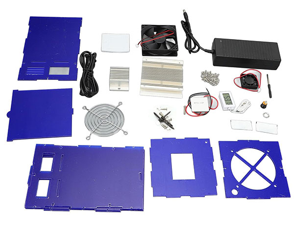 STEM - DIY 12V semiconductor mini electronic fridge with Peltier module - kit