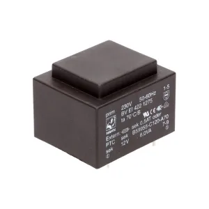 Encapsulated PCB Transformer 6 VA, 230 / 12 V