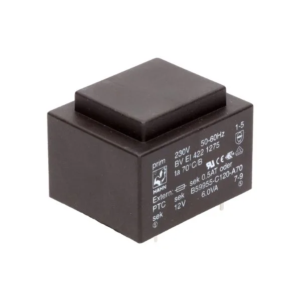 Encapsulated PCB Transformer 6 VA, 230 / 12 V - Image 1