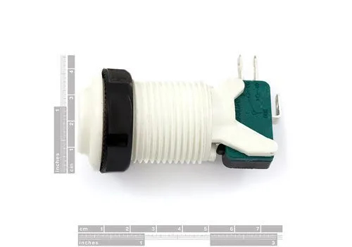 Arcade Button - White - Image 3