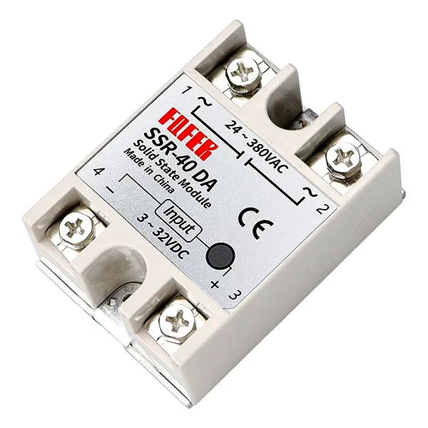 Solid-state relay - in 3-32 Vdc - out 24-380 Vac 40A - Image 1