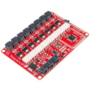 Controller for 8 electroluminescent wires
