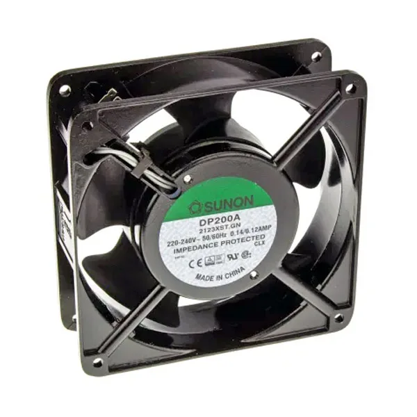 Sunon 220 VAC Axial Fan - 120x120x38 mm - Image 1