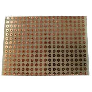 Perforated prototyping board 70x100 mm - 5.08 mm pitch